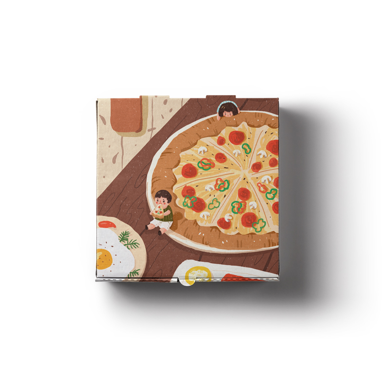 披薩盒定制時(shí)糊盒工藝會(huì)出現(xiàn)什么問(wèn)題？